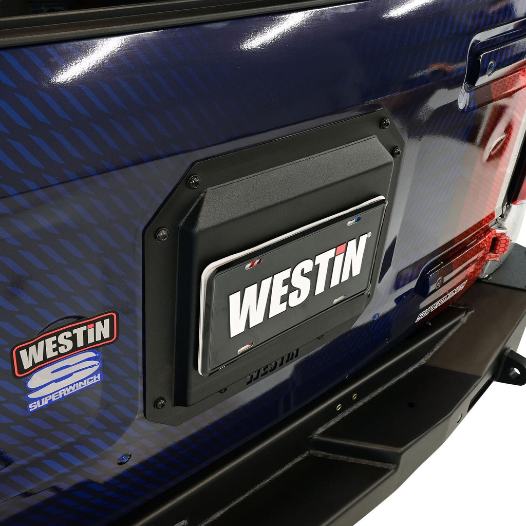 Westin 59-89055 Spare Tire Delete Plate for Select Ford Bronco