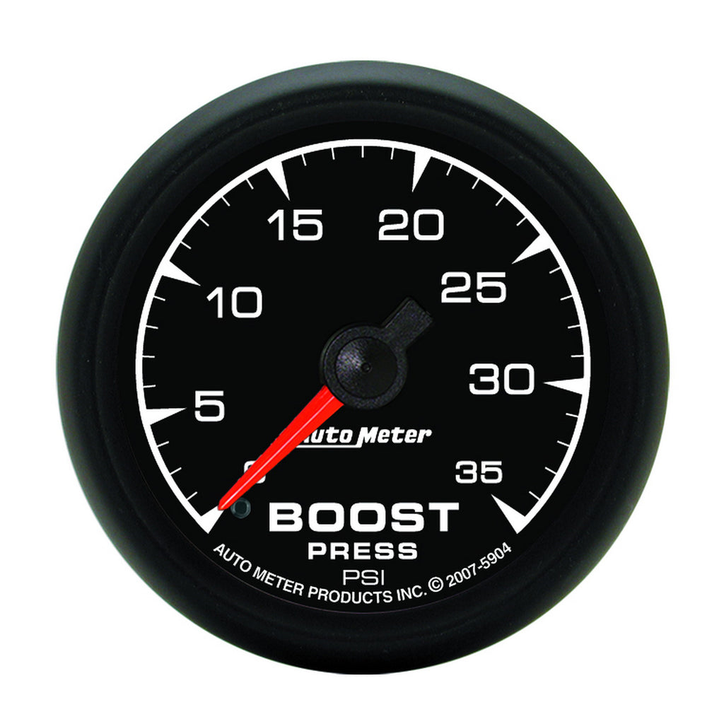 AutoMeter 5904 GAUGE, BOOST, 2 1/16", 35PSI, MECHANICAL, ES
