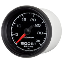 Load image into Gallery viewer, AutoMeter 5904 GAUGE, BOOST, 2 1/16", 35PSI, MECHANICAL, ES