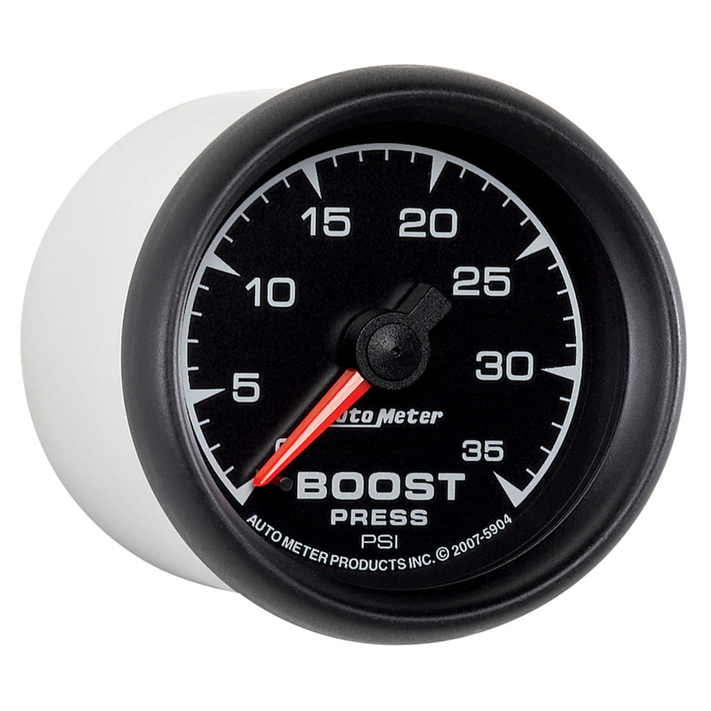 AutoMeter 5904 GAUGE, BOOST, 2 1/16", 35PSI, MECHANICAL, ES