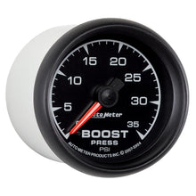 Load image into Gallery viewer, AutoMeter 5904 GAUGE, BOOST, 2 1/16", 35PSI, MECHANICAL, ES