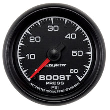 Load image into Gallery viewer, AutoMeter 5905 GAUGE, BOOST, 2 1/16", 60PSI, MECHANICAL, ES