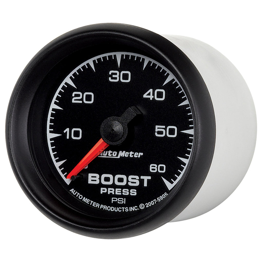 AutoMeter 5905 GAUGE, BOOST, 2 1/16", 60PSI, MECHANICAL, ES