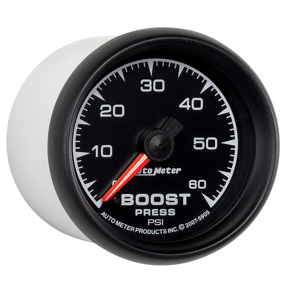 AutoMeter 5905 GAUGE, BOOST, 2 1/16", 60PSI, MECHANICAL, ES