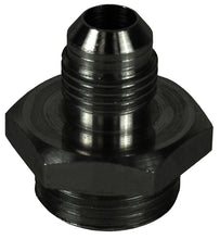 Load image into Gallery viewer, Derale 59106 Aluminum Cooler/Adapter Fitting -6AN x 5/8"-18 O-ring, Bright Anodized