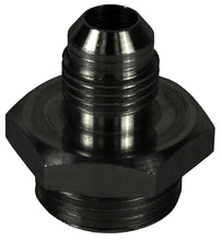 Load image into Gallery viewer, Derale 59106 Aluminum Cooler/Adapter Fitting -6AN x 5/8"-18 O-ring, Bright Anodized