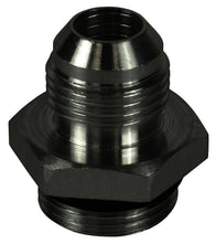 Load image into Gallery viewer, Derale 59108 Aluminum Cooler/Adapter Fitting -8AN x 5/8"-18 O-ring, Bright Anodized