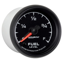 Load image into Gallery viewer, AutoMeter 5910 GAUGE, FUEL LEVEL, 2 1/16", 0-280O PROGRAMMABLE, ES