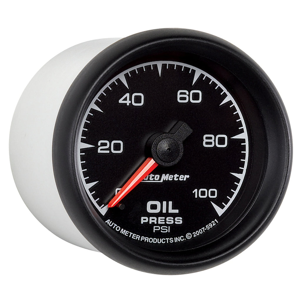 AutoMeter 5921 GAUGE, OIL PRESSURE, 2 1/16", 100PSI, MECHANICAL, ES