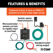 Load image into Gallery viewer, CURT 59236 Multi-Function Taillight Converter Kit