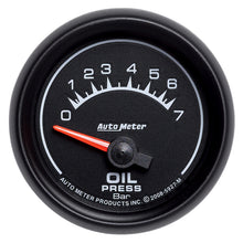 Load image into Gallery viewer, AutoMeter 5927-M GAUGE, OIL PRESSURE, 2 1/16", 7 BAR, ELECTRIC, ES