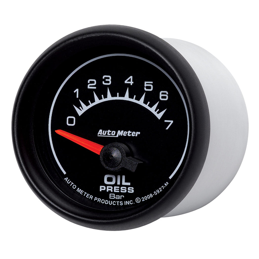 AutoMeter 5927-M GAUGE, OIL PRESSURE, 2 1/16", 7 BAR, ELECTRIC, ES