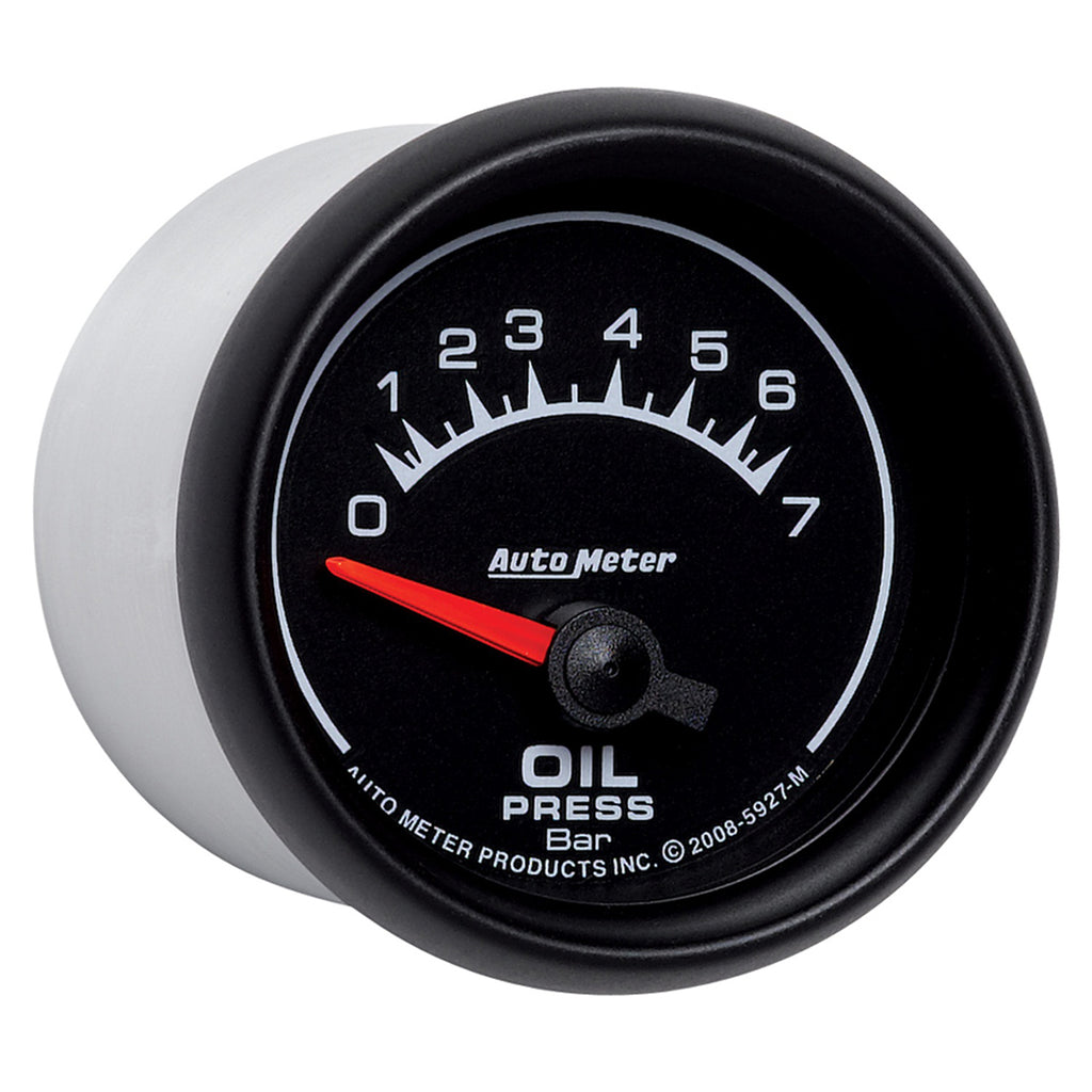 AutoMeter 5927-M GAUGE, OIL PRESSURE, 2 1/16", 7 BAR, ELECTRIC, ES