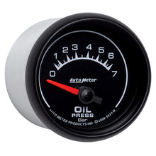 Load image into Gallery viewer, AutoMeter 5927-M GAUGE, OIL PRESSURE, 2 1/16", 7 BAR, ELECTRIC, ES