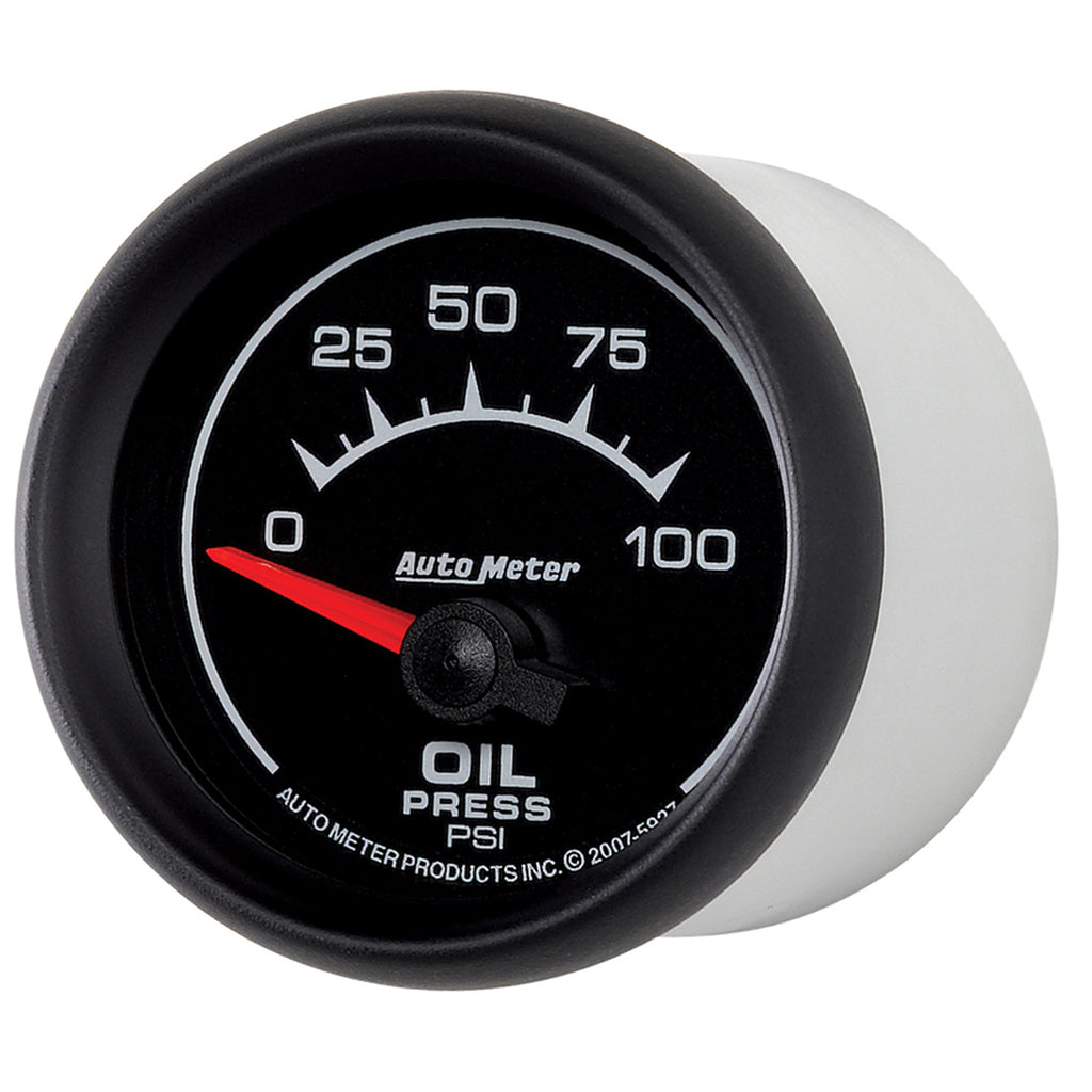 AutoMeter 5927 GAUGE, OIL PRESSURE, 2 1/16", 100PSI, ELECTRIC, ES