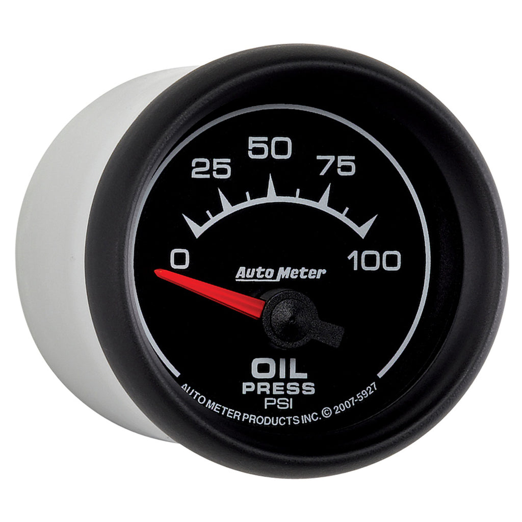 AutoMeter 5927 GAUGE, OIL PRESSURE, 2 1/16", 100PSI, ELECTRIC, ES