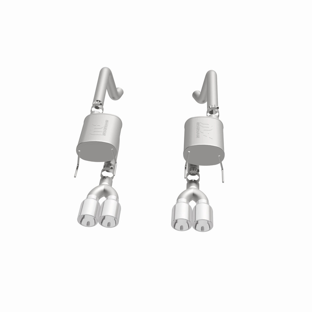 MagnaFlow Exhaust Products 15886 Street Series Polished Axle Back System for Select Chevrolet Corvette