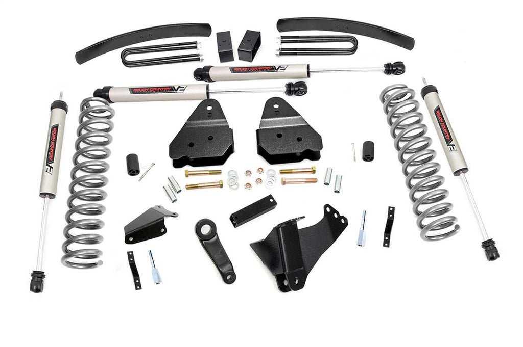 Rough Country 59370 Suspension Lift Kit for Select Ford F-250 Super Duty, Ford F-350 Super Duty