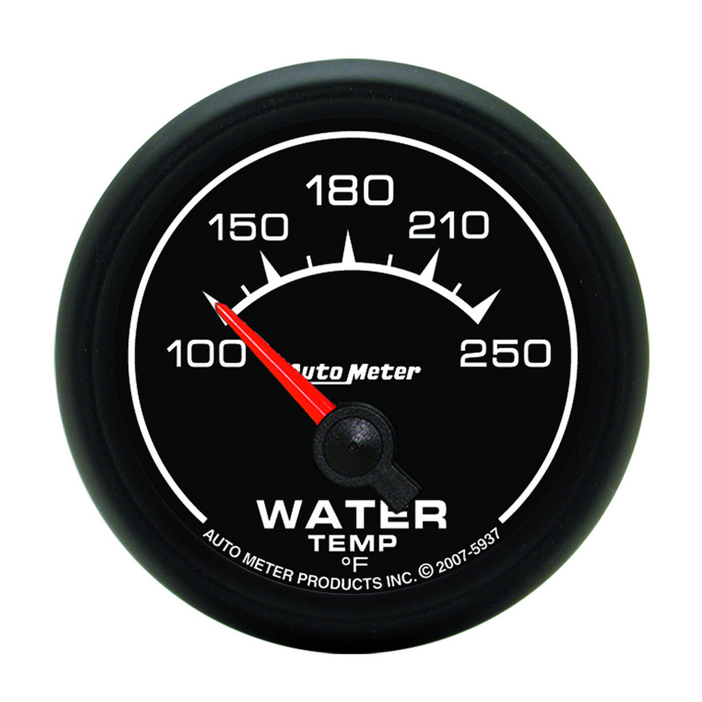 AutoMeter 5937 GAUGE, WATER TEMP, 2 1/16", 100-250?F, ELECTRIC, ES