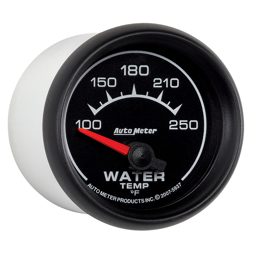AutoMeter 5937 GAUGE, WATER TEMP, 2 1/16", 100-250?F, ELECTRIC, ES