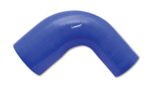 Load image into Gallery viewer, 4-Ply-Reinforced-Silicone-90-Degree-Transition-Elbow---2.5In-I.D.-X-2.75In-I.D.-(Blue)
