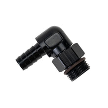 Load image into Gallery viewer, Derale 59408 Aluminum Swivel Fitting 90° 7/8-14 UNF x 1/2" Barb