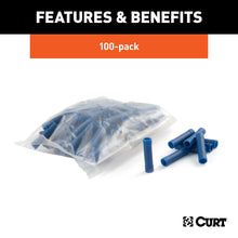 Load image into Gallery viewer, CURT 59422 Butt Connectors (16-14 Wire Gauge, 100-Pack)