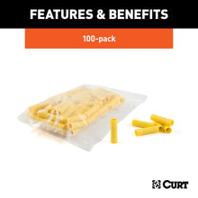 Load image into Gallery viewer, CURT 59423 Butt Connectors (12-10 Wire Gauge, 100-Pack)
