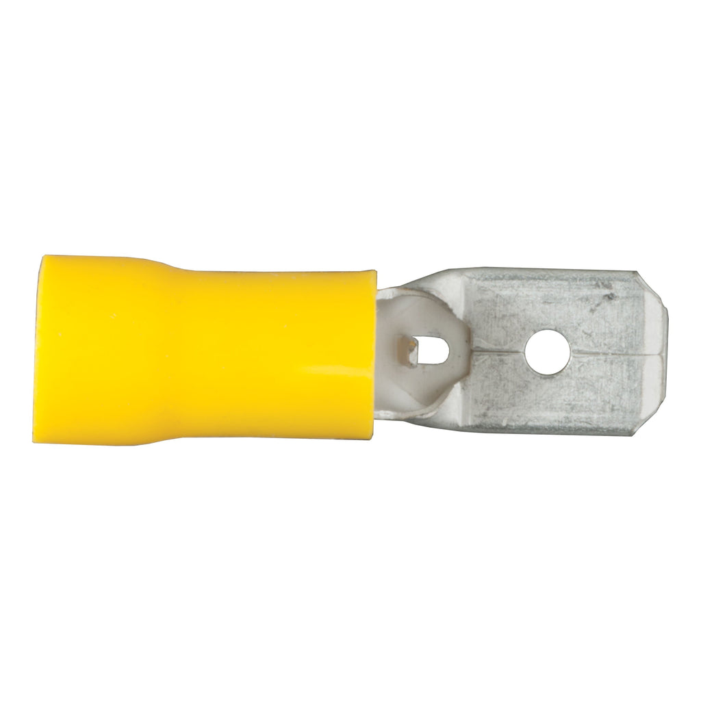 CURT 59433 Male Quick Connectors (12-10 Wire Gauge, 100-Pack)