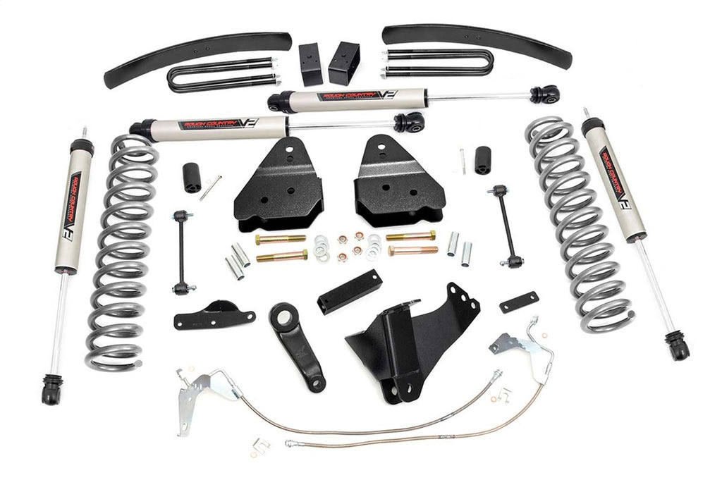 Rough Country 59770 Suspension Lift Kit for Select Ford F-250 Super Duty, Ford F-350 Super Duty
