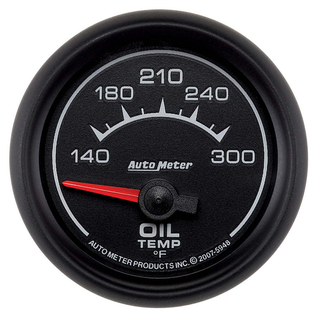 AutoMeter 5948 GAUGE, OIL TEMP, 2 1/16", 140-300?F, ELECTRIC, ES