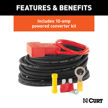Load image into Gallery viewer, CURT 59496 Powered 3-to-2-Wire Taillight Converter