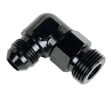 Load image into Gallery viewer, Derale 59508 Aluminum Swivel Fitting 90° 7/8-14 UNF x -8AN Male