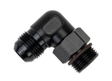 Load image into Gallery viewer, Derale 59510 Aluminum Swivel Fitting 90° 7/8-14 UNF x -10AN Male