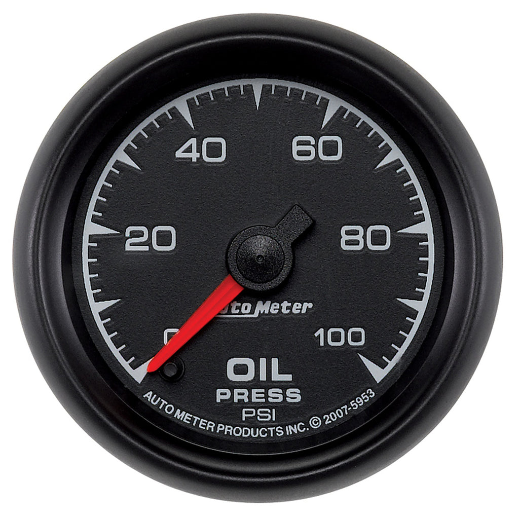 AutoMeter 5953 GAUGE, OIL PRESSURE, 2 1/16", 100PSI, DIGITAL STEPPER MOTOR, ES