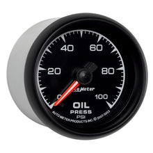 Load image into Gallery viewer, AutoMeter 5953 GAUGE, OIL PRESSURE, 2 1/16", 100PSI, DIGITAL STEPPER MOTOR, ES