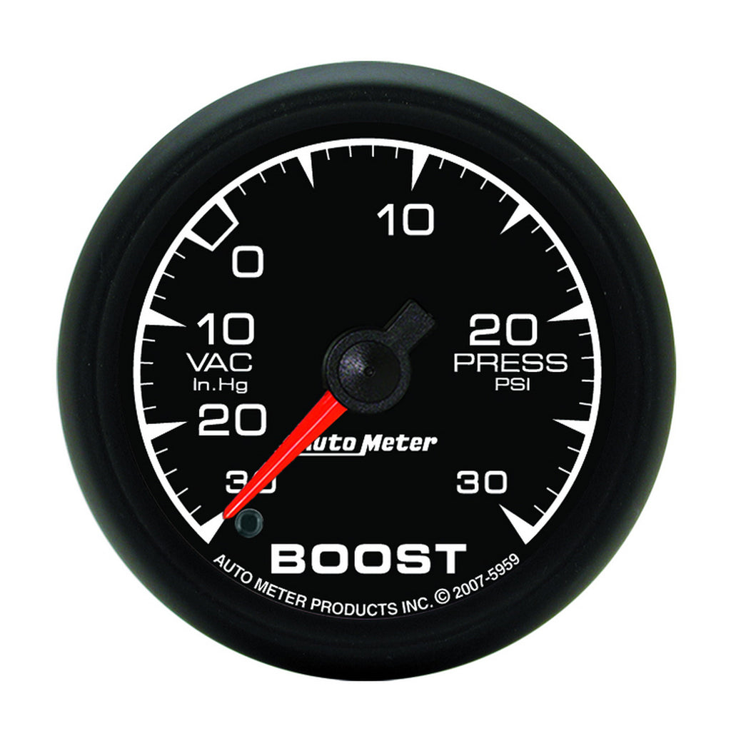 AutoMeter 5959 GAUGE, VAC/BOOST, 2 1/16", 30INHG-30PSI, DIGITAL STEPPER MOTOR, ES