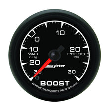 Load image into Gallery viewer, AutoMeter 5959 GAUGE, VAC/BOOST, 2 1/16", 30INHG-30PSI, DIGITAL STEPPER MOTOR, ES