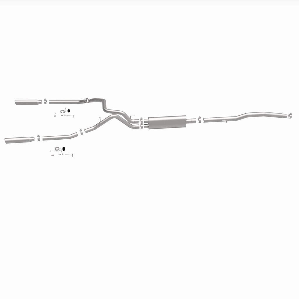 MagnaFlow Exhaust Products 16622 Street Series Polished Cat-Back System for Select Dodge Dakota, Mitsubishi Raider