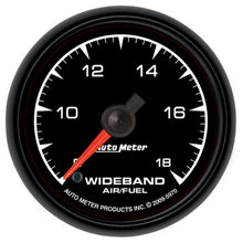 Load image into Gallery viewer, AutoMeter 5970 GAUGE, AIR/FUEL RATIO-WIDEBAND, ANALOG, 2 1/16", 8:1-18:1, STEPPER MOTOR, ES
