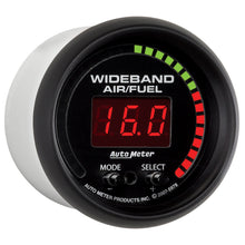 Load image into Gallery viewer, AutoMeter 5978 GAUGE, AIR/FUEL RATIO-PRO, 2 1/16", 10:1-20:1, DIGITAL W/ PEAK &amp; WARN, ES