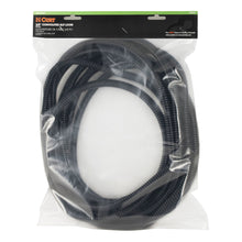 Load image into Gallery viewer, CURT 59825 3/8" x 25' Convoluted Slit Loom Tubing (Packaged)