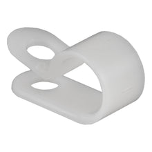 Load image into Gallery viewer, CURT 59828 3/8" I.D. Convoluted Slit Loom Tube Clamps (25-Pack)
