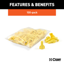 Load image into Gallery viewer, CURT 59901 Twist-On Wire Connectors (18-10 Wire Gauge, 100-Pack)