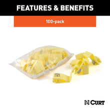 Load image into Gallery viewer, CURT 59905 Snap Lock Tap Connectors (12-10 Wire Gauge, 100-Pack)