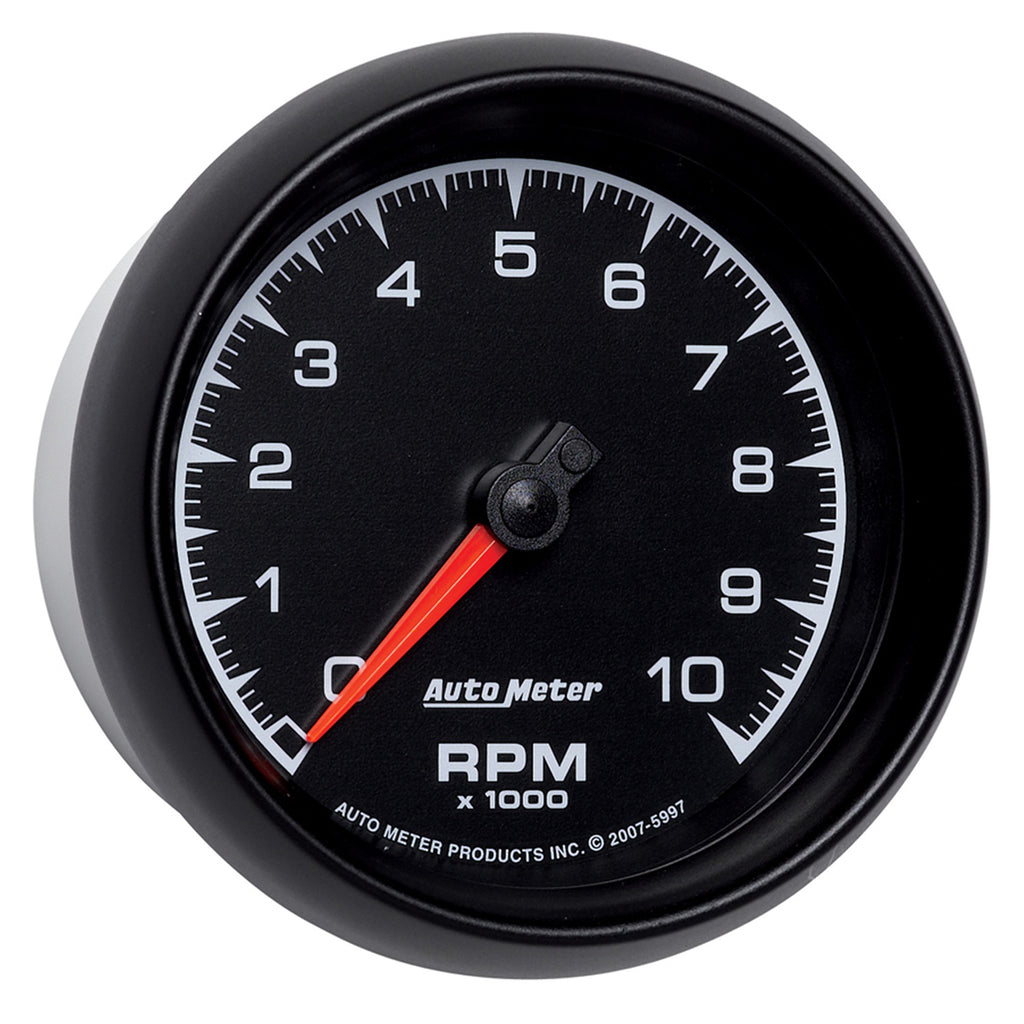 AutoMeter 5997 GAUGE, TACHOMETER, 3 3/8", 10K RPM, IN-DASH, ES