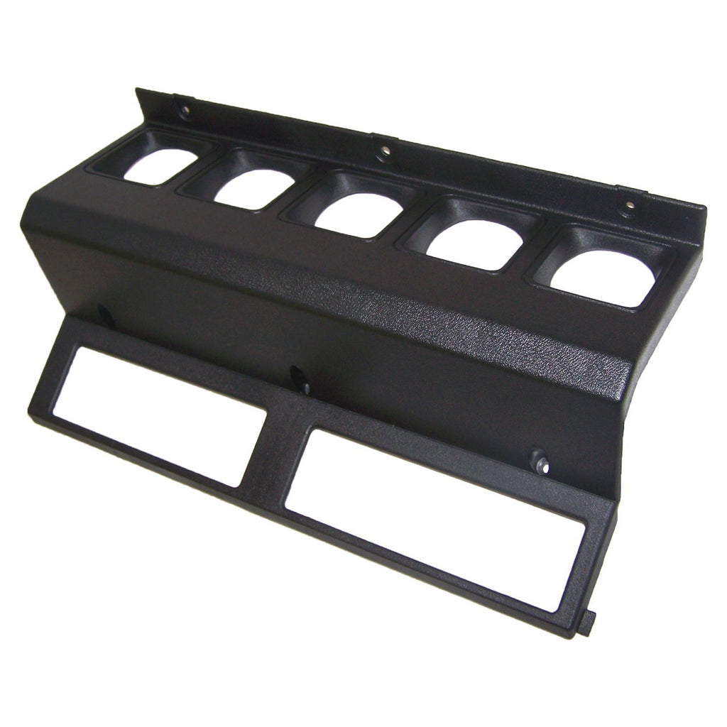 Crown Automotive Jeep Replacement 5AD88LTB Black Instrument Housing Panel for 1987-1995 Jeep YJ Wrangler for Select Jeep Wrangler