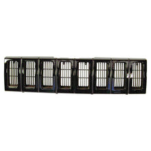 Load image into Gallery viewer, Crown Automotive Jeep Replacement 5DF54MX8 Grille for 1993-1995 Jeep ZJ Grand Cherokee, Black for Select Jeep Grand Cherokee