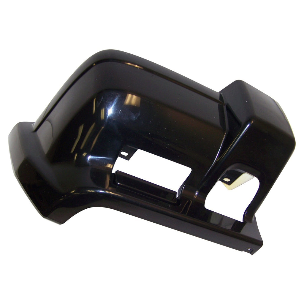Crown Automotive Jeep Replacement 5DY00TZZAC Front Right Bumper End Cap for 1997-2001 Jeep XJ Cherokee, Flat Black Finish for Select Jeep Cherokee
