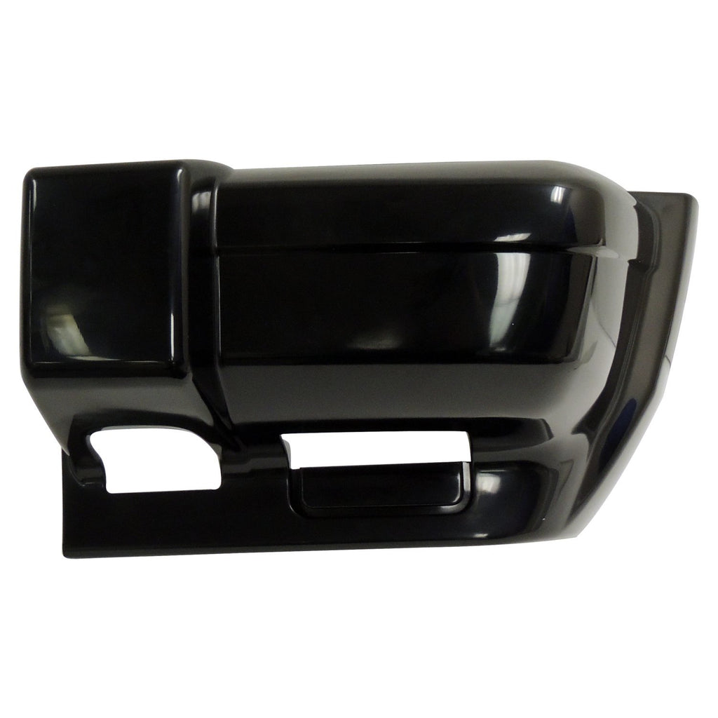 Crown Automotive Jeep Replacement 5DY01TZZAC Front Left Bumper End Cap for 1997-2001 Jeep XJ Cherokee, Flat Black Finish for Select Jeep Cherokee